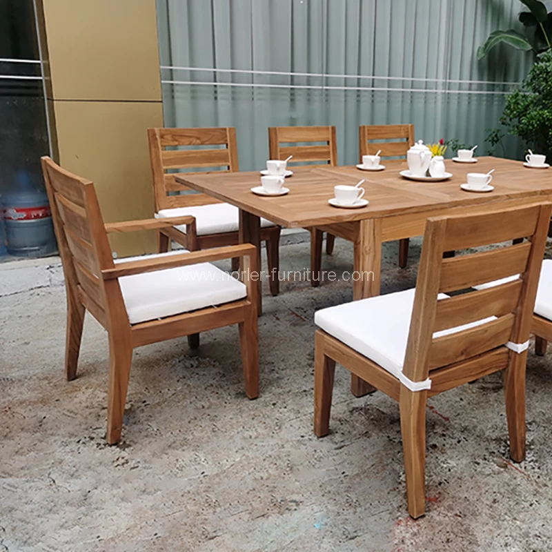 カスタマイズされた屋外エクステンションダイニングテーブル