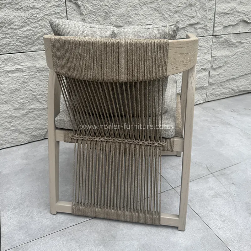 屋外の正方形のコーヒーテーブルバルコニーセット